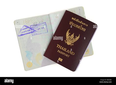 Thailand Passport Stamp Hi Res Stock Photography And Images Alamy