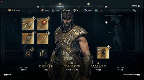 Assassin S Creed Odyssey Achilles Armor Set Legendary Youtube