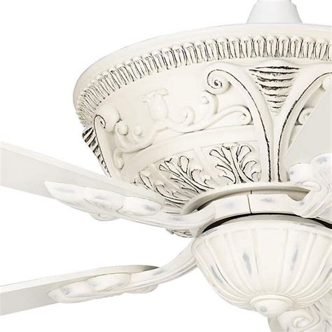 60 Casa Montego Rubbed White Ceiling Fan 11h54 Lamps Plus Antique
