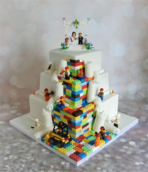 Lego Wedding Cake Lego Wedding Cakes Beach Wedding Cake Toppers