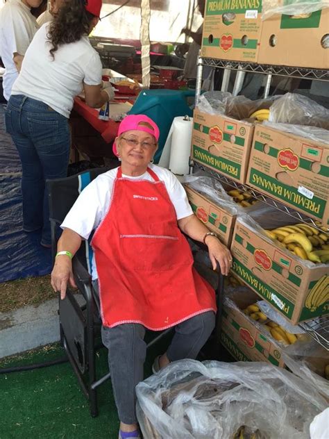 Mom Getting Ready To Peel 16 Cases Of Bananas For The Banana Donuts At