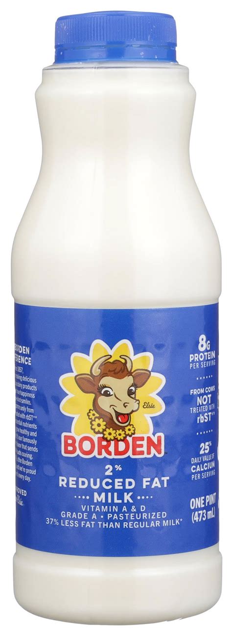 Borden Reduced Fat 2 Milk Shop Milk At H E B