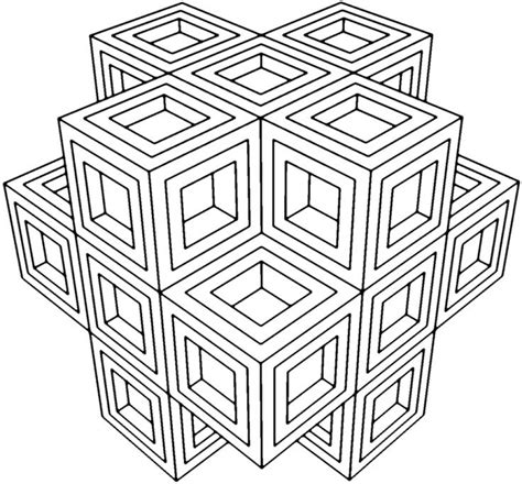 20 Free Printable Geometric Coloring Pages