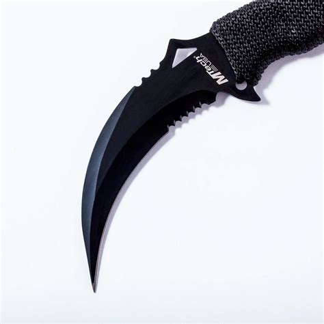 10 Tactical Combat Karambit Knife With Nylon Sheath