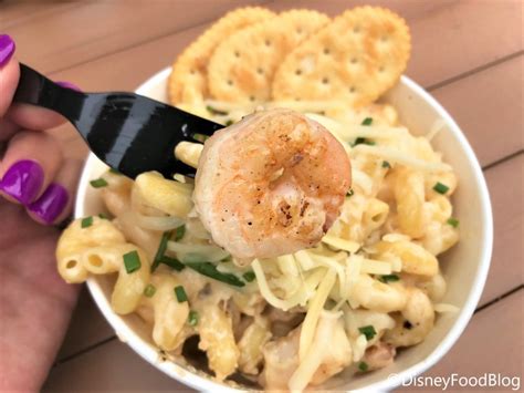 Review And Preview New Shrimp And Lobster Mac And Cheese In Disney