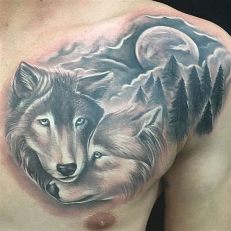 101 Best Wolf Tattoos For Men Cool Designs Ideas 2020