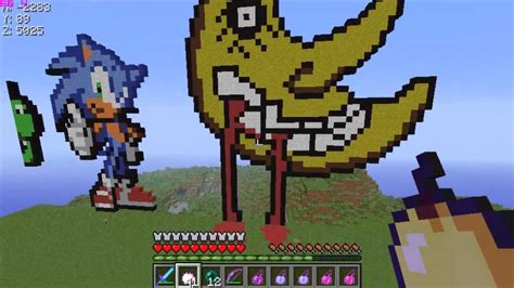 Minecraft Awesome Pixel Art Youtube