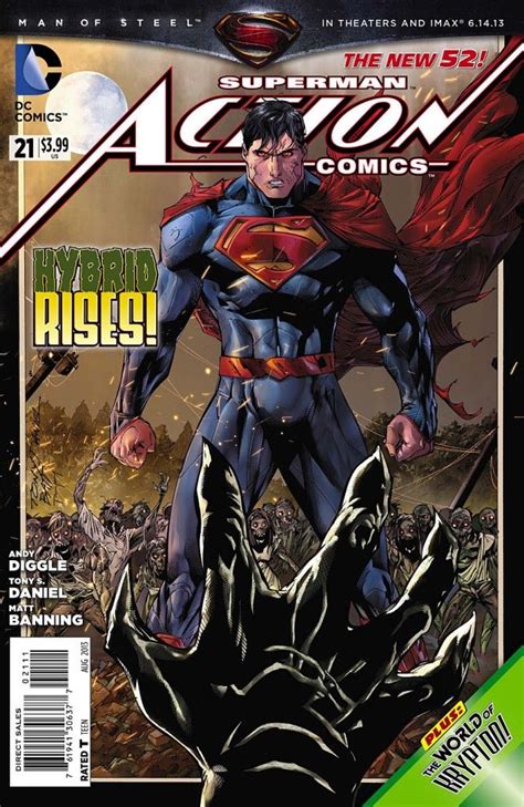 New 52 Action Comics 21 Superman Pinterest