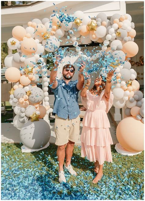 Baby Gender Reveal Party Decor And Details Haute Off The Rack Gender