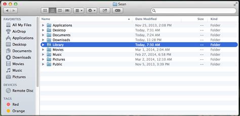 How To Show The Library Folder On Mac Os X