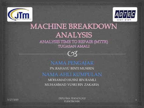 Maintenance breakdown sheet template analytical reports. Machine breakdown analysis