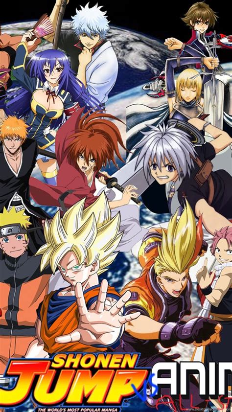 Anime And Shonen Jump Protagonists By Supersaiyancrash On Deviantart