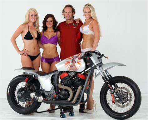 Ladies Wrenching Then Modeling The Same Ones At Cyril Huze Post Custom Motorcycle News