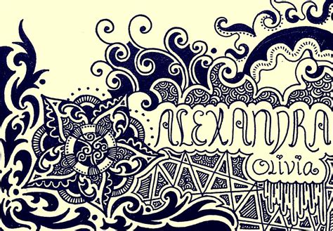 43 Drawing Name Designs Images Basnami