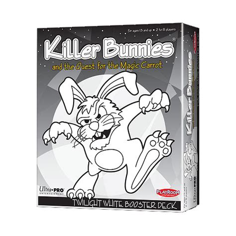 Killer Bunnies Twilight White Booster Deck Arctic Board Games