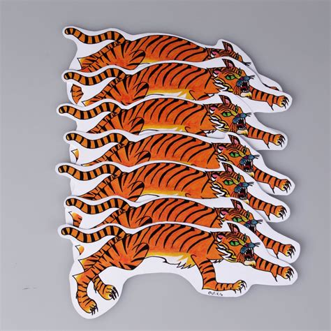 Tiger Stickers Tiger Sticker Pack Tigers Stiker Etsy