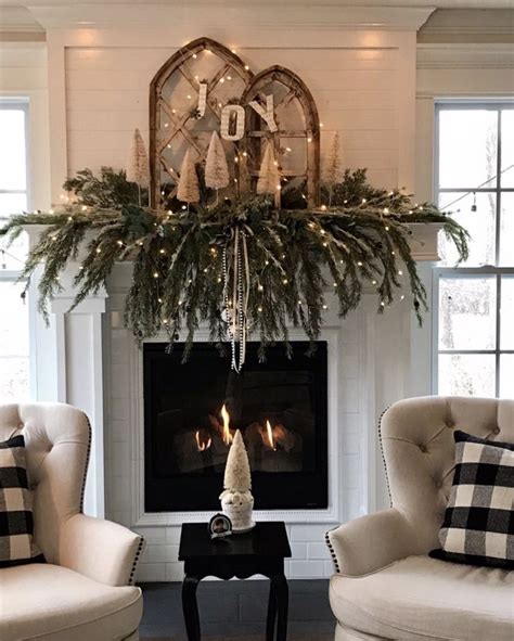 50 stunning ways to decorate your mantel for christmas