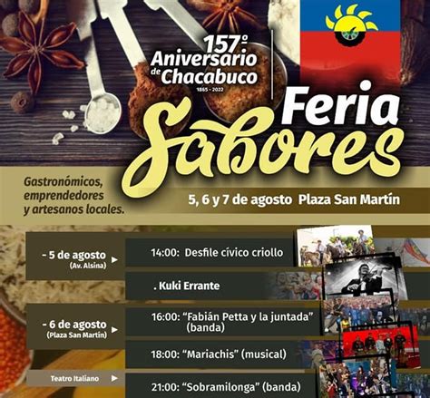 Chacabuquero La Fiesta Del Aniversario Comienza El Viernes Y Termin El