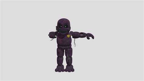 Purple Guy Animatronic Download Free 3d Model By Maxlangtc