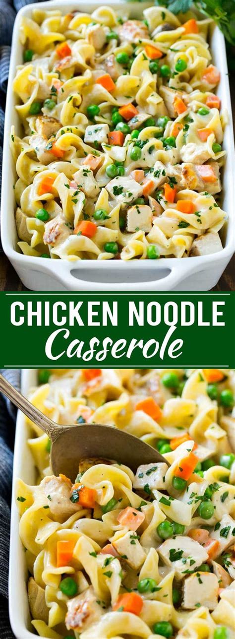 Of all the choices for a simple casserole dish, this one is a must try. Chicken Noodle Casserole Recipe | Creamy Chicken Casserole ...