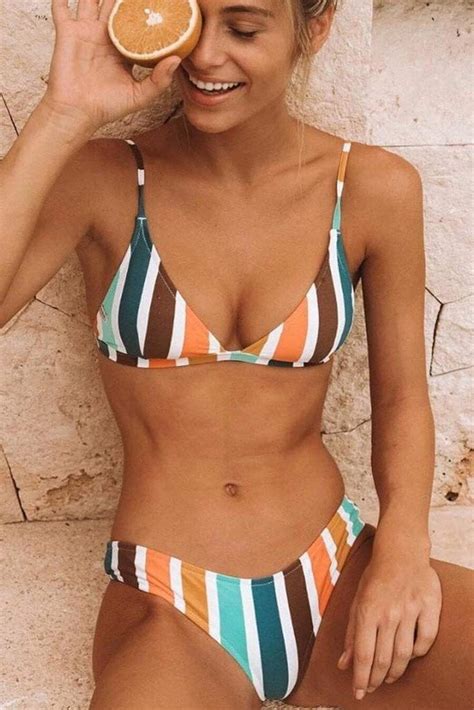 Shop Her Exact Striped Bikini Outer Banks Madison Bailey Has The