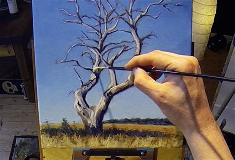 Dead Standing Tree Acrylic Painting Lesson 1499 Onselz