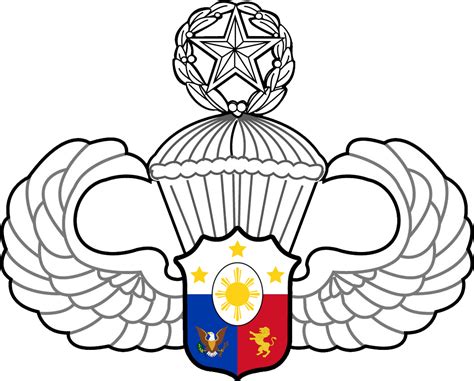 Master Afp Parachutist Badge Air Force Public Affairs Agency Clipart