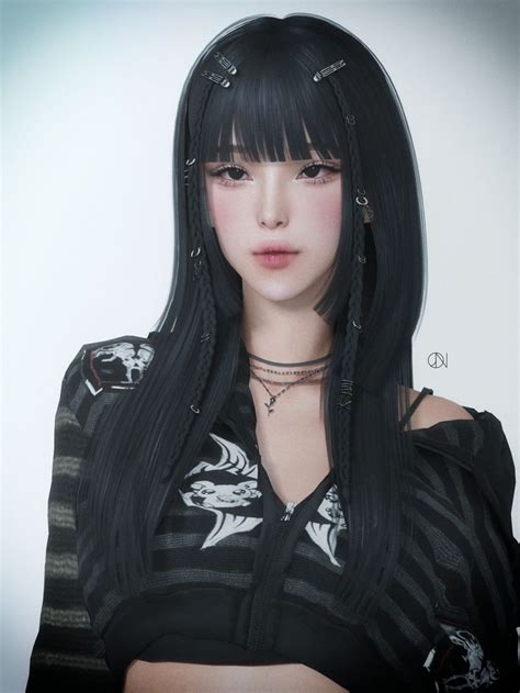 Jino Hair N2527 Yuki Acc N8 9 Patreon In 2023 Sims Hair Sims