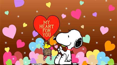 7 Snoopy Valentines Day Wallpapers Wallpaperboat
