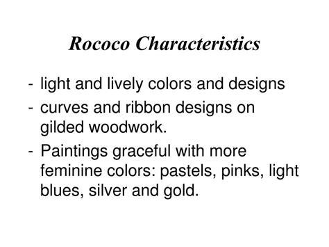 Ppt Rococo Art 1715 1789 Powerpoint Presentation Free Download Id