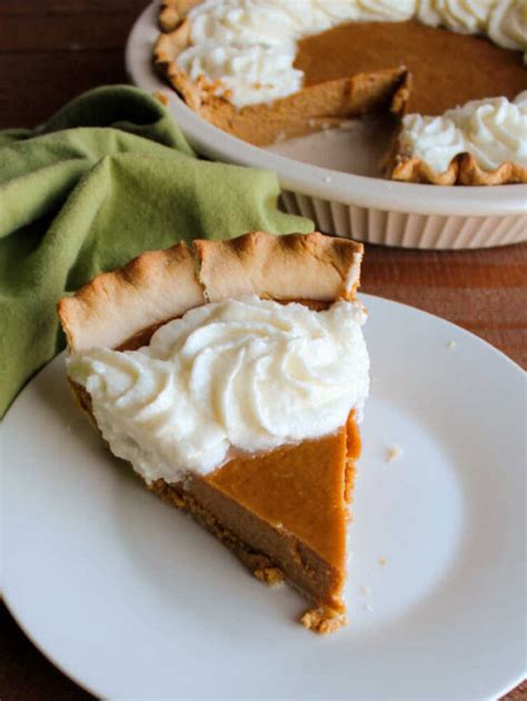 Pumpkin Pie Made With Sweetened Condensed Milk Story Cooking With Carlee