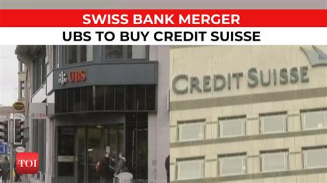 Ubs Agrees To Buy Credit Suisse For More Than Billion Deal