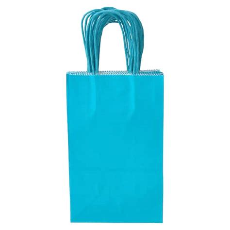 Small Turquoise Paper Bags By Celebrate It Michaels
