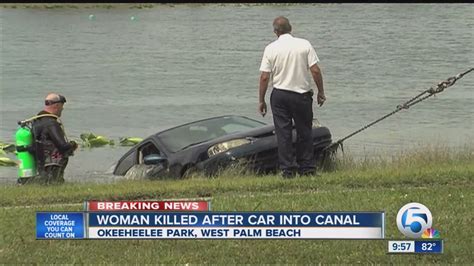 Woman Dies After Car Crashes In Lake Youtube