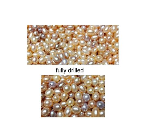 4 5mm Rice Pearls Fancy Pearls Undrilledfully Drilled Etsy