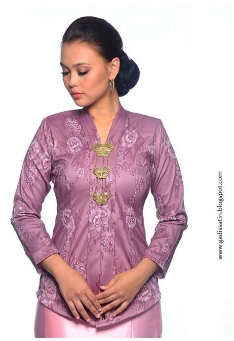 Kebaya Satin 807 Malaysian Baju Kurung