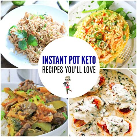 Low Carb Instant Pot Keto Recipes · The Inspiration Edit