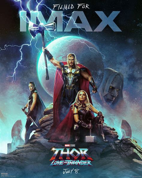 Official Imax Poster For Thor Love And Thunder Marvelstudios