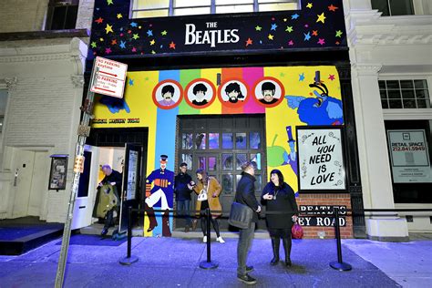 Beatles Pop Up Shop Opens In New York City Rock And Roll Globe