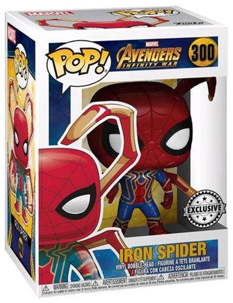 Funko Pop Marvel Avengers Infinity War 300 Iron Spider Eight Legs