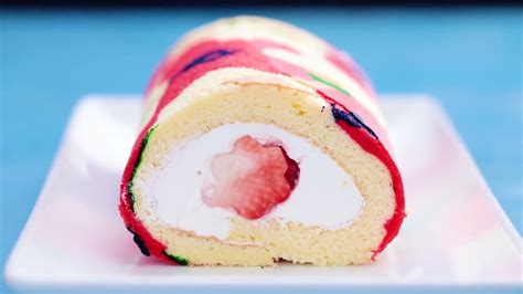10 Minutes Of Mesmerizing Swiss Roll Cake Recipes Tastemade Sweeten