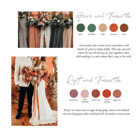 Terracotta Wedding Color Trends — Iyhtvdesigns