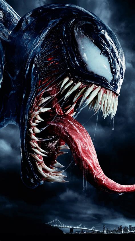 Venom 2018 Phone Wallpaper Moviemania Venom Movie Marvel Film Art