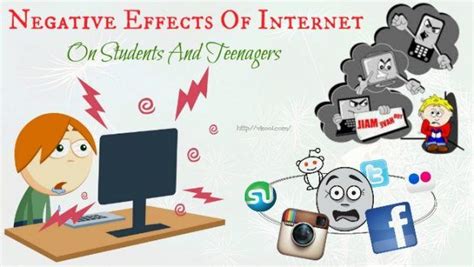 11 Negative Effects Of Internet On Students And Teenagers