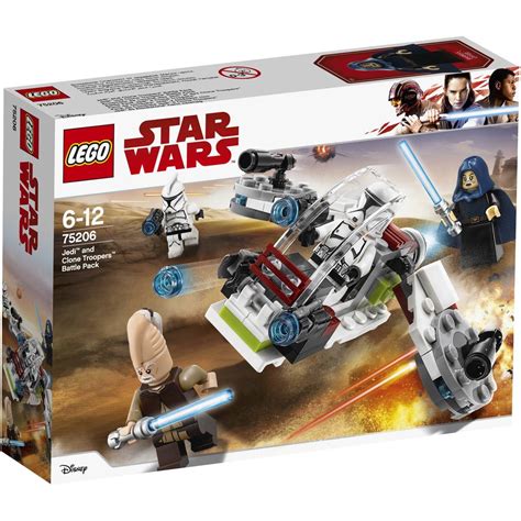 Lego Star Wars Jedi And Clone Troopers Battle Pack 75206