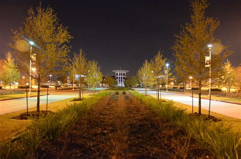 Central Campus Night Shot San Jacinto College Flickr