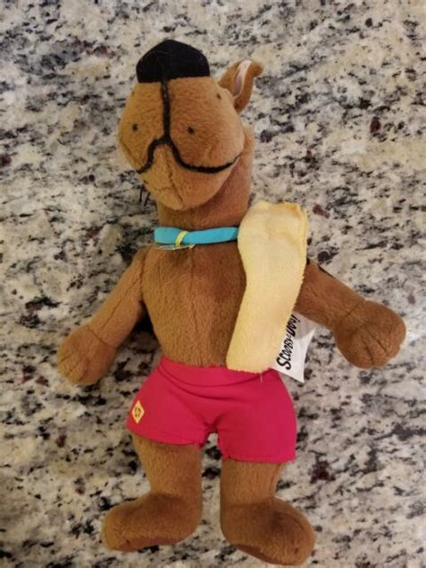 Plush Scooby Doo In Swimsuit 12 Used Free Shipping For Sale Online