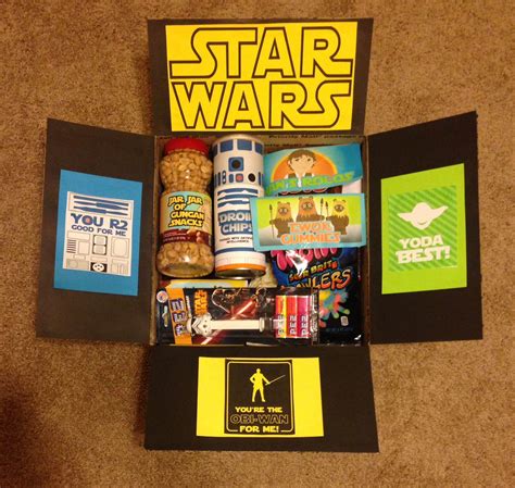Star Wars Care Package Starwarscarepackage Nerdcarepackage Care Package And T Ideas