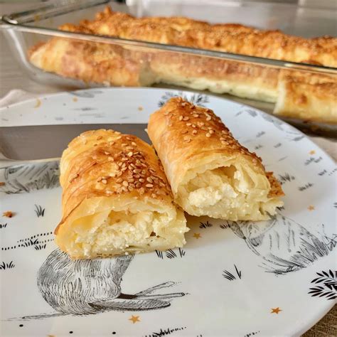 Feuilletés au Fromage en pâte filo