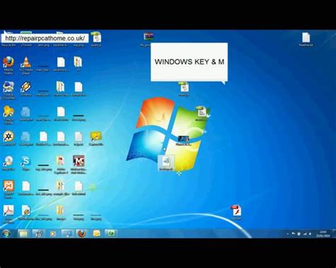 9 Windows 7 Desktop Icons Images Windows 7 Show Desktop Icon Missing
